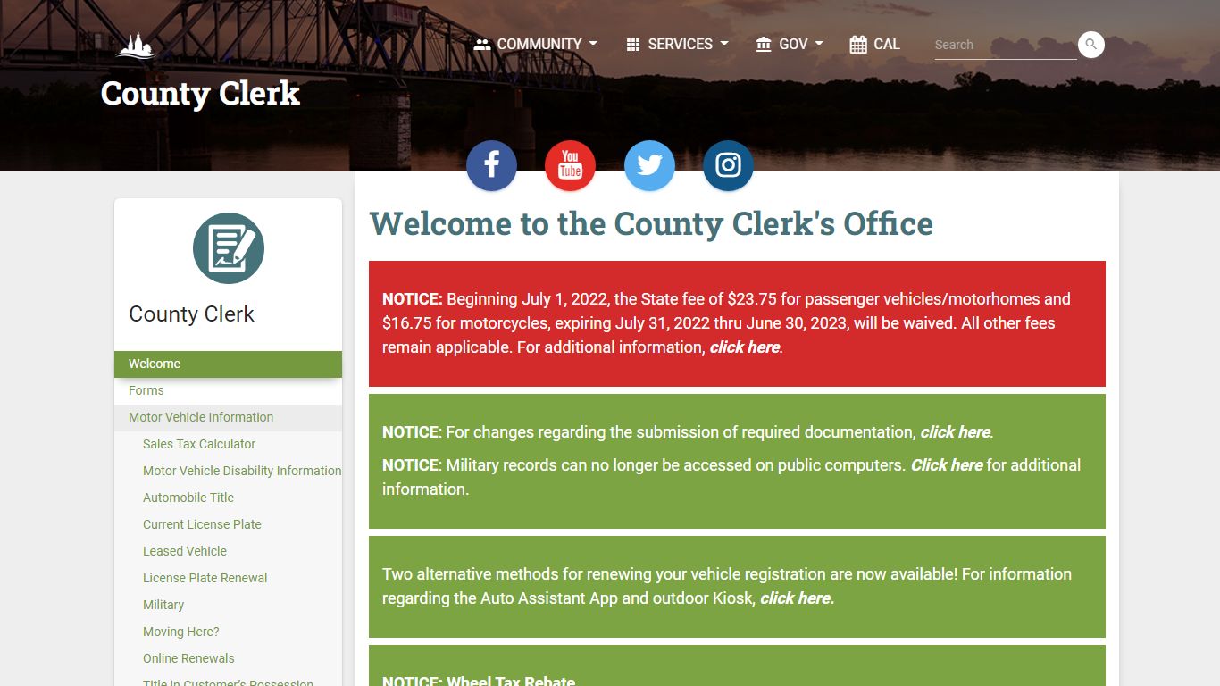 County Clerk - Montgomery County, TN